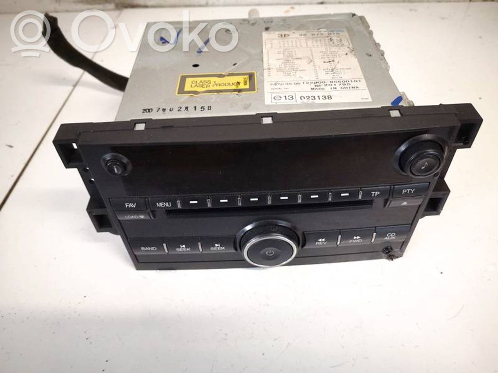 Panel / Radioodtwarzacz CD/DVD/GPS   96673510,96673510