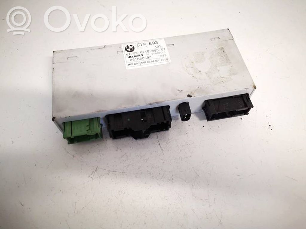 Other control units/modules   613507199885,61350719988501,55892110,613507199885,61350719988501