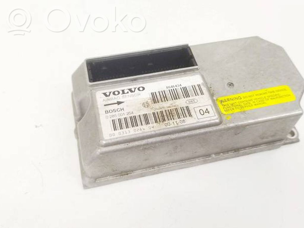 Unidad de control/módulo del Airbag   8646434,0285001254,0285001254,8646434