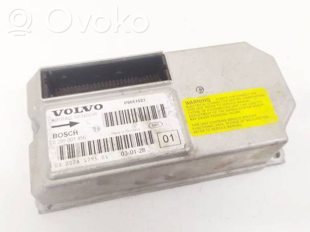 Unidad de control/módulo del Airbag   0285001456,P8651523,0285001456,P8651523