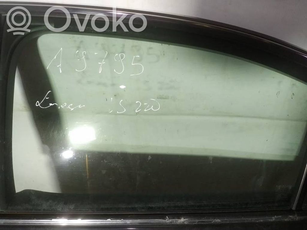 Lexus IS 220D-250-350 Vetro del finestrino della portiera posteriore