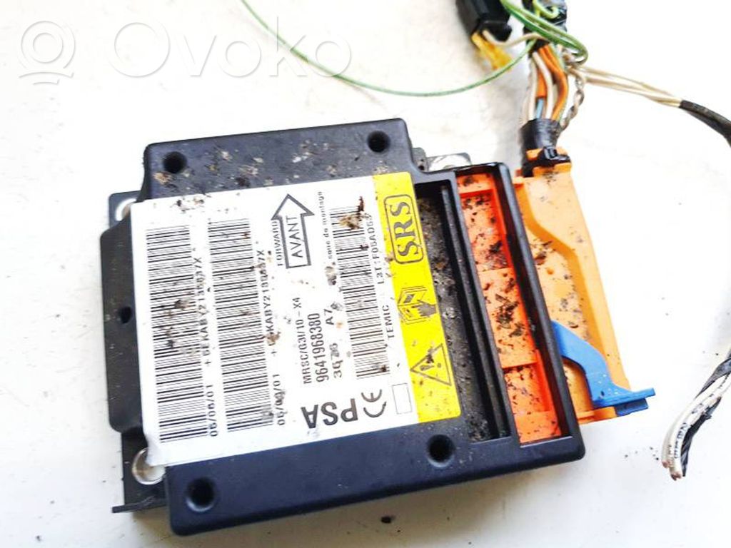 Airbag control unit/module   9641968380,3676A7,3676A7,9641968380