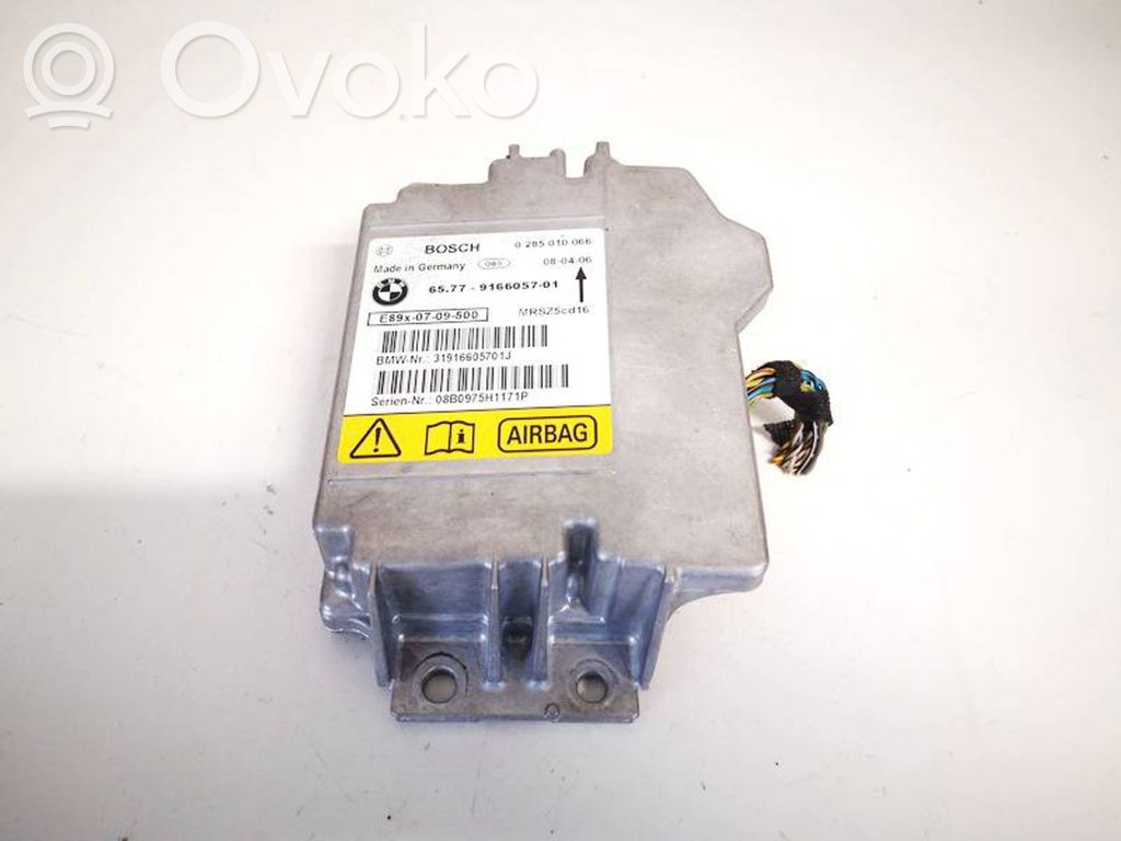 BMW 3 E90 E91 Module de contrôle airbag