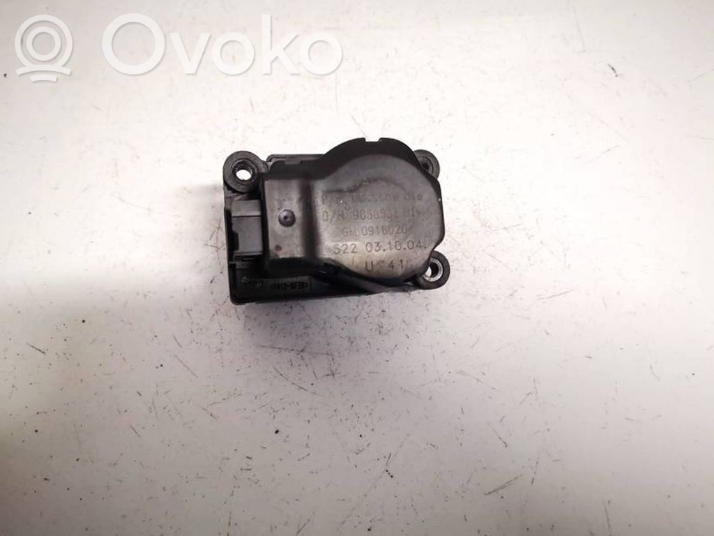 Opel Vectra C Motorino attuatore aria 