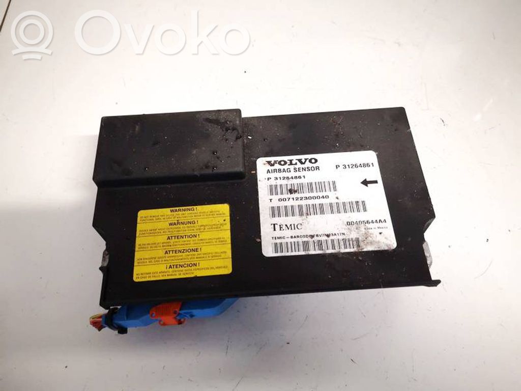 Volvo S80 Centralina/modulo airbag 