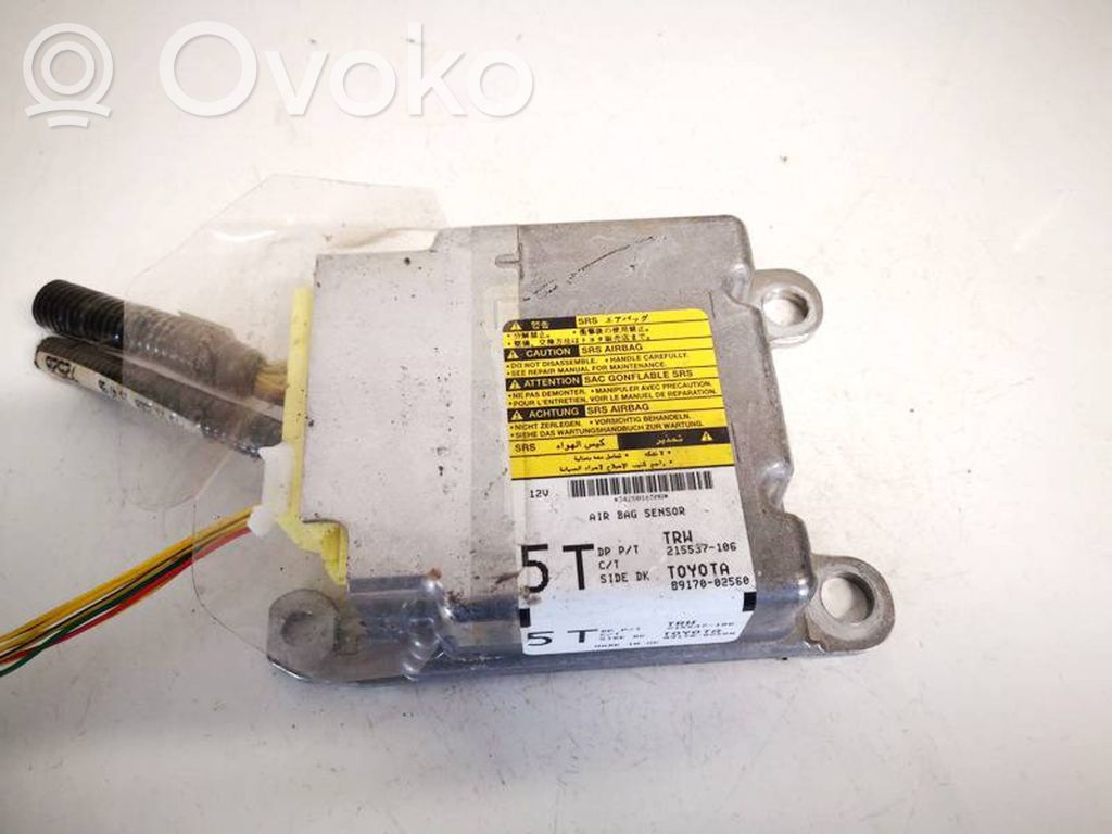 Toyota Auris 150 Module de contrôle airbag