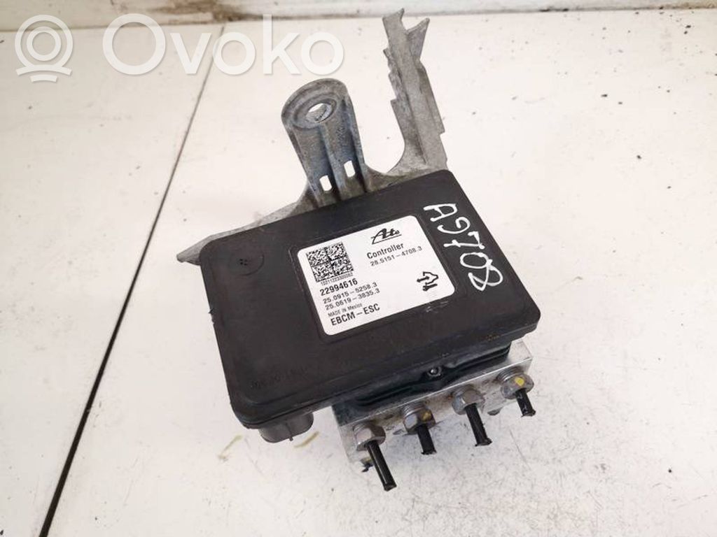 Cadillac ATS ABS Pump 