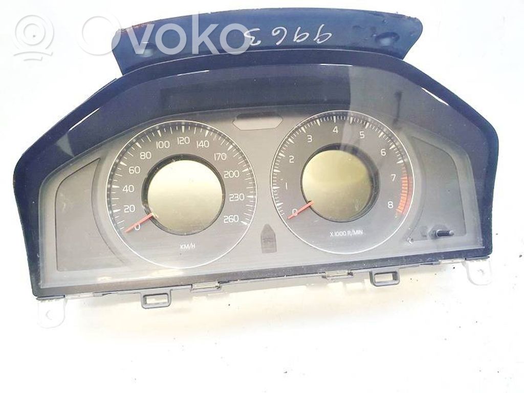 Volvo S80 Speedometer (instrument cluster) 