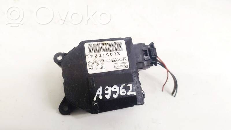 Peugeot 207 Motorino attuatore aria 