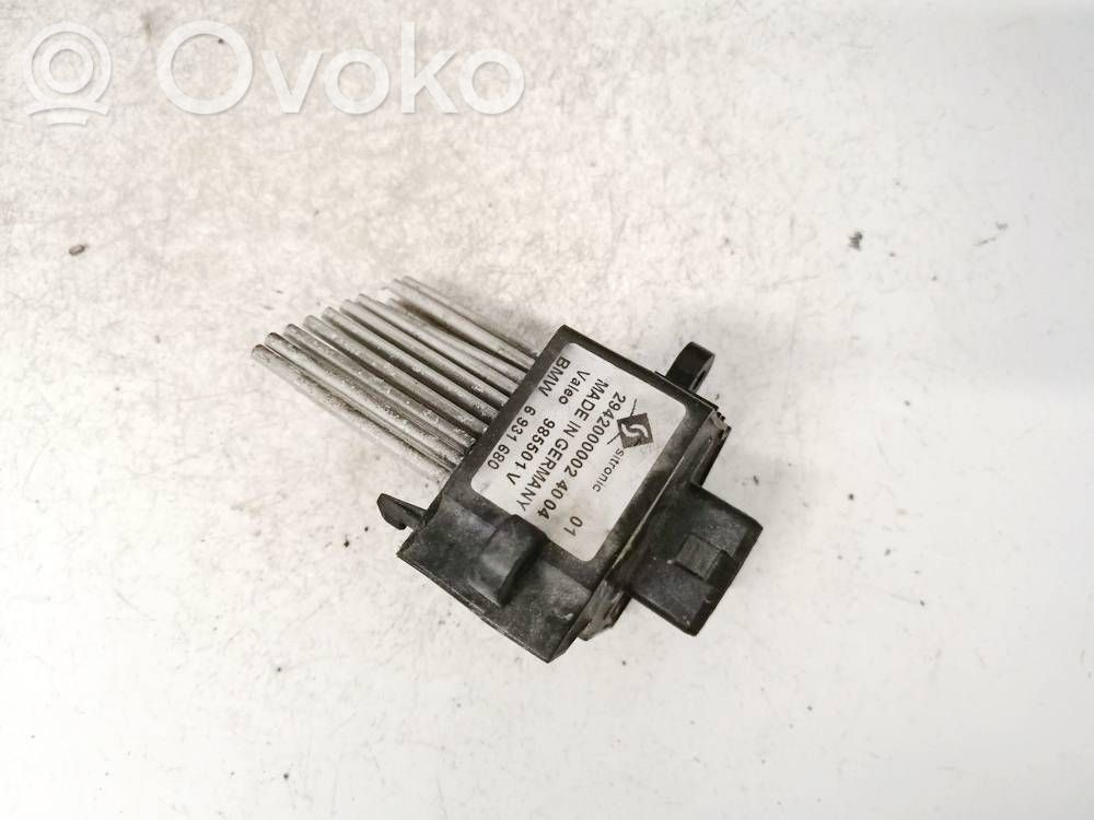 Land Rover Range Rover L322 Motor aerotermă/rezistor ventilator 