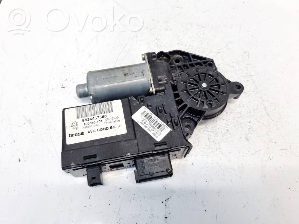 Peugeot 307 Regulador con motor de la ventanilla de la puerta corredera 