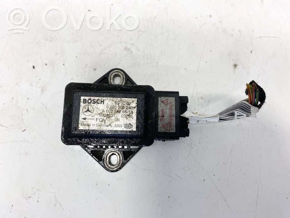 Mercedes-Benz Vito Viano W639 Sensore di imbardata accelerazione ESP