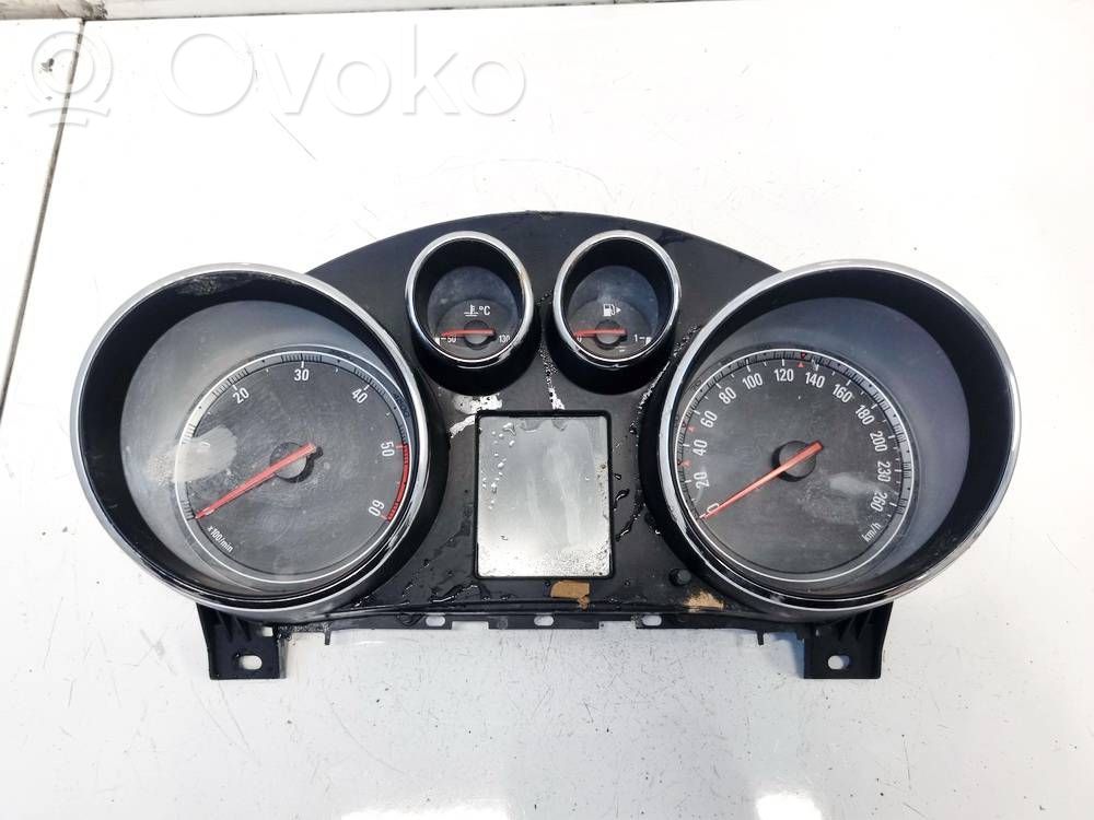 Opel Insignia A Tachimetro (quadro strumenti) 