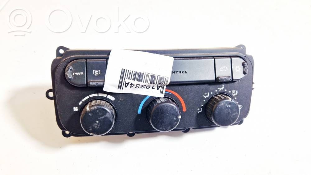 Chrysler Grand Voyager IV Climate control unit 
