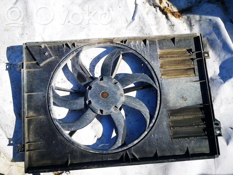 Skoda Yeti (5L) Convogliatore ventilatore raffreddamento del radiatore 