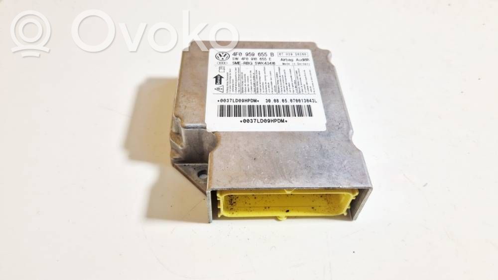Module de contrôle airbag   4F0959655B,4F0910655E5WK43416,4F0910655E5WK43416,4F0959655B