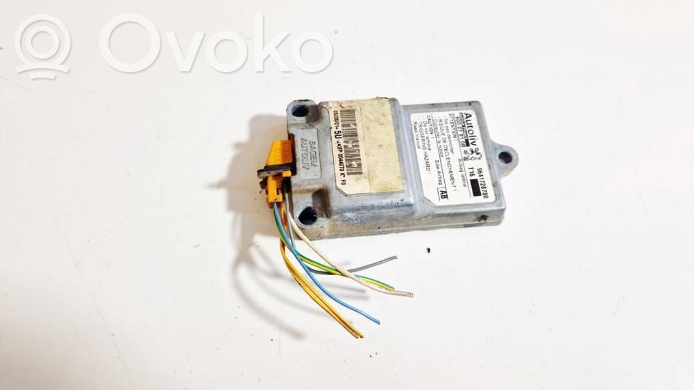 Peugeot 206 Module de contrôle airbag 