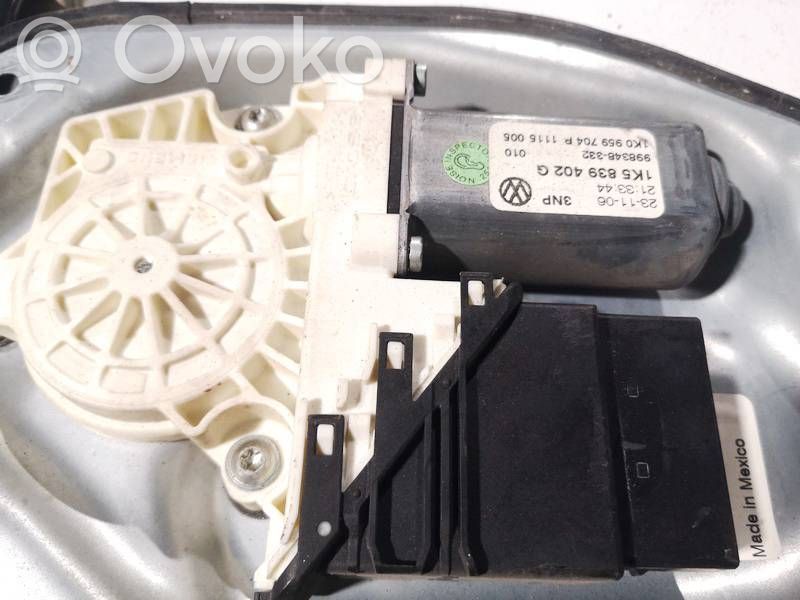 Volkswagen Jetta V Silniczek podnoszenia szyby drzwi tylnych 