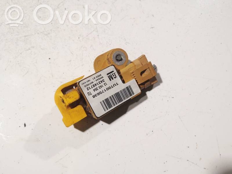 Opel Corsa C Sensor impacto/accidente para activar Airbag 