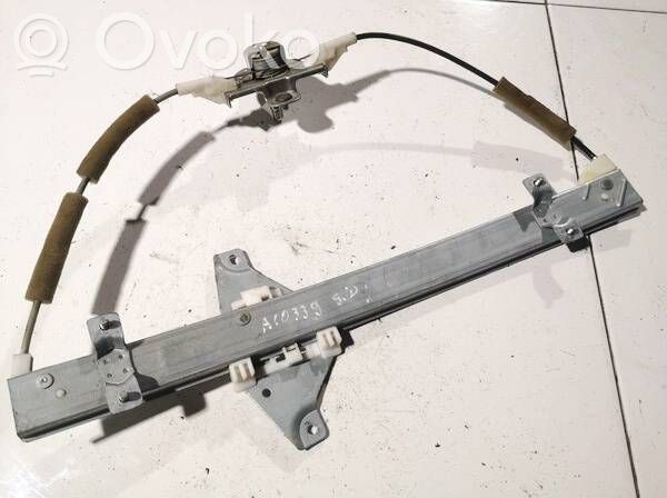 Regulador con motor de la ventanilla de la puerta corredera
