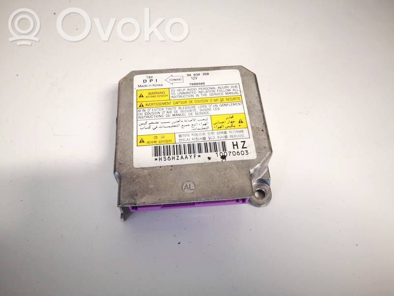 Chevrolet Kalos Airbag control unit/module 