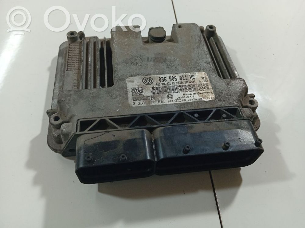 Volkswagen Golf Plus Unitate/modul de control motor 