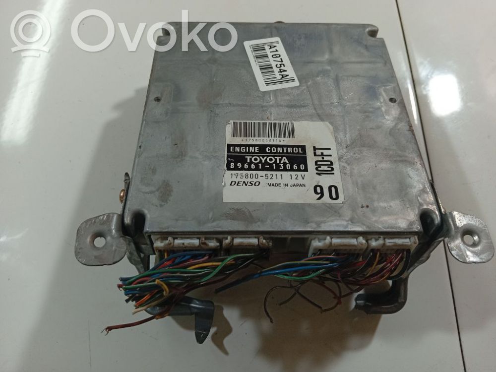 Toyota Corolla Verso E121 Unitate/modul de control motor