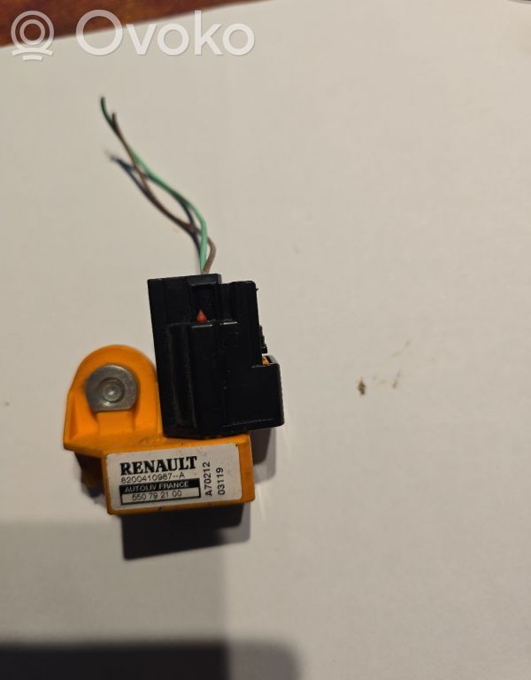 Renault Laguna II Airbagsensor Crashsensor Drucksensor 