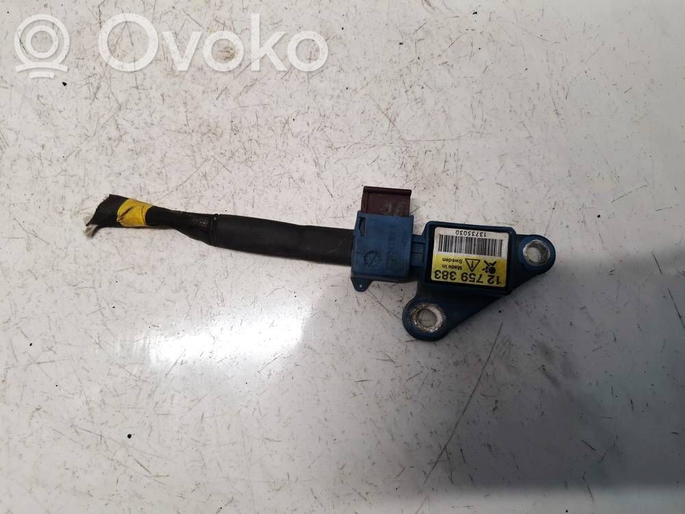Saab 9-5 Sensor impacto/accidente para activar Airbag 
