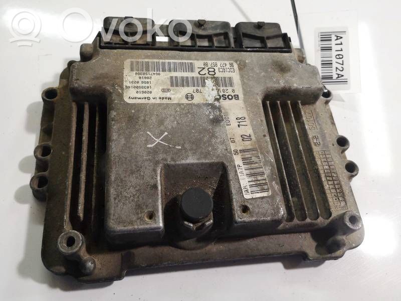 Peugeot 206 Engine control unit/module 