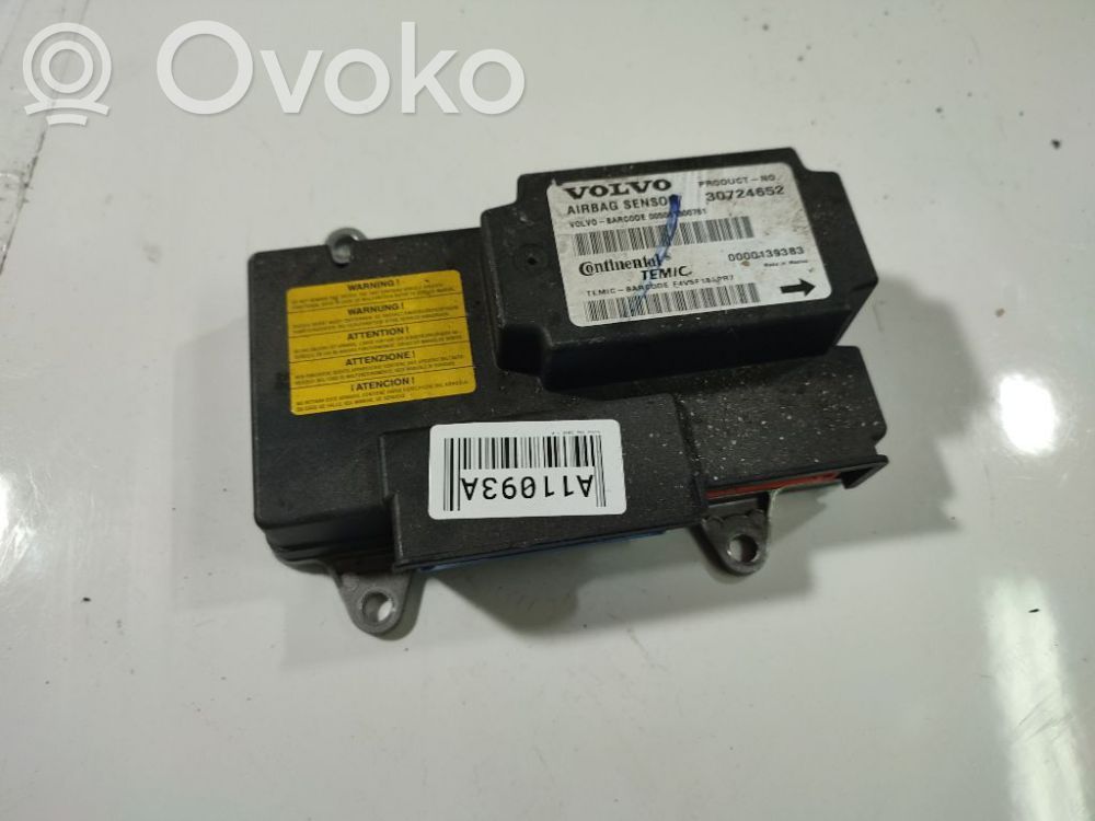 Volvo V50 Unitate/modul de comandă airbaguri 
