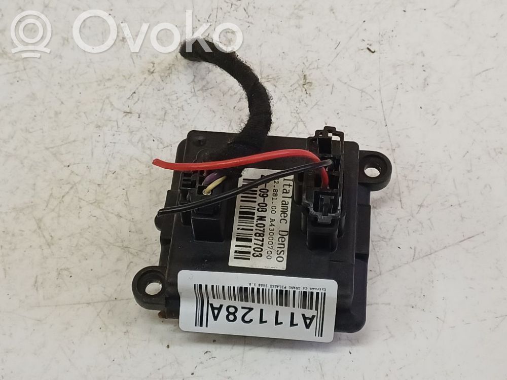 Citroen C4 Grand Picasso Motor aerotermă/rezistor ventilator 