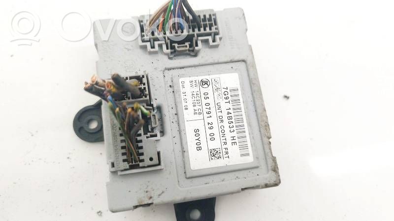 Unité de commande module de porte   7G9T14B533HE,0507912900,0507912900,7G9T14B533HE