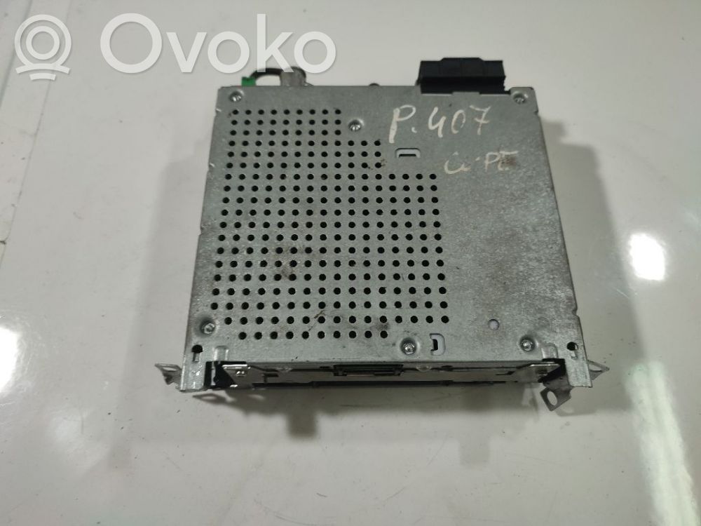 Peugeot 407 Panel / Radioodtwarzacz CD/DVD/GPS 