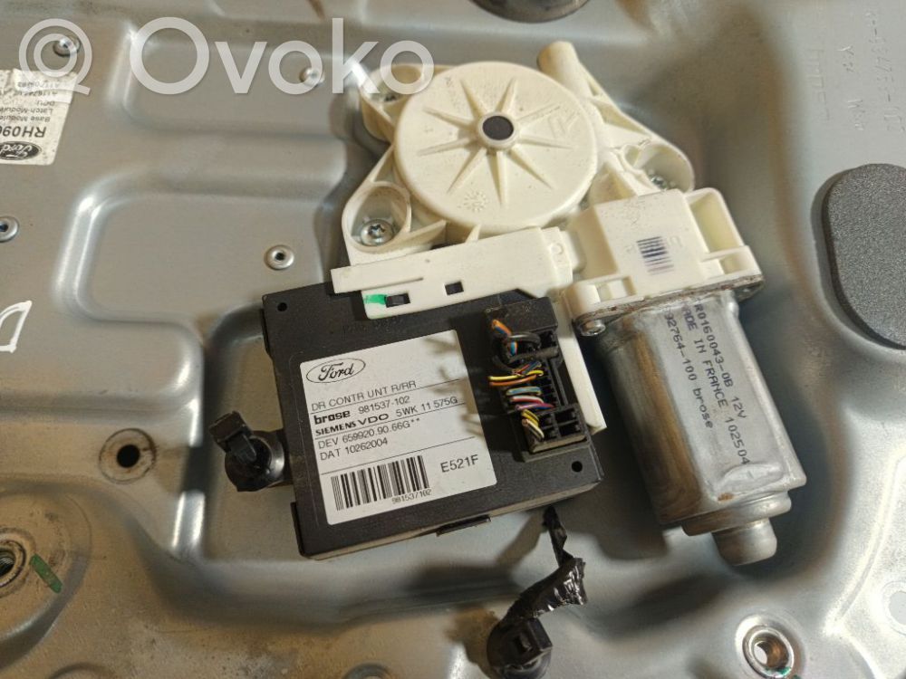 Ford Focus C-MAX Motorino alzacristalli della portiera posteriore 