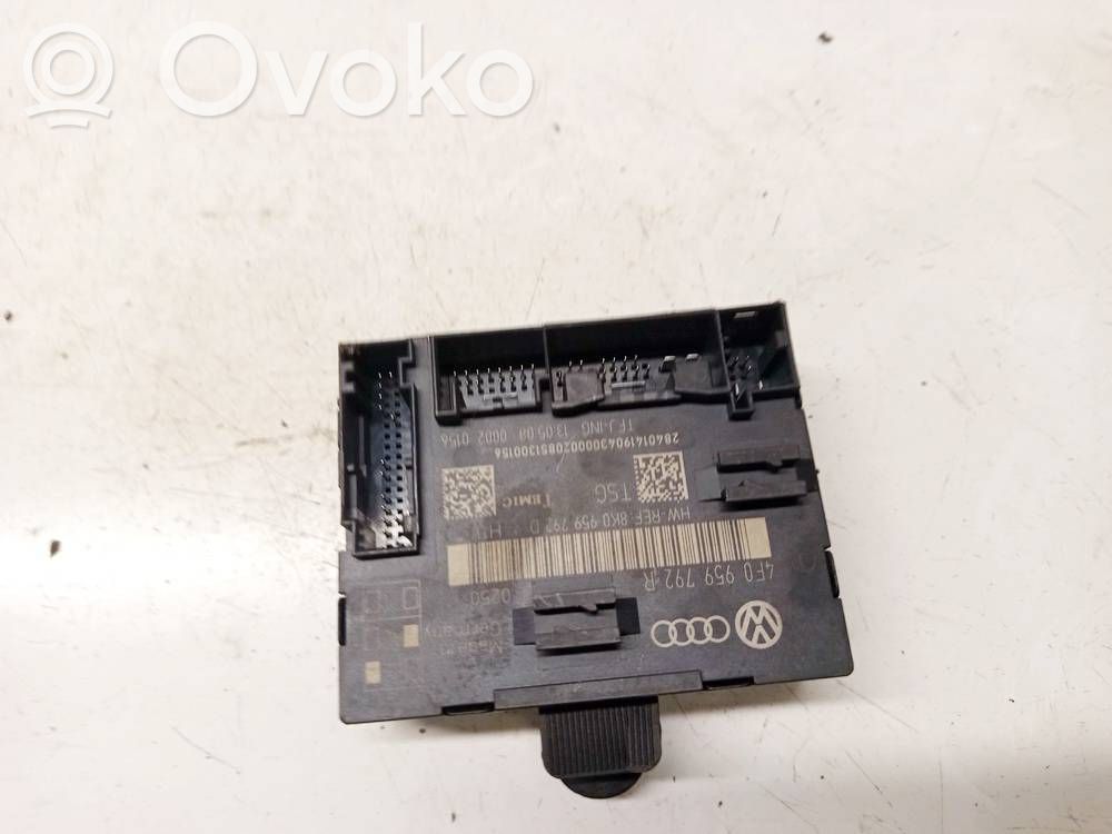 Audi A6 S6 C6 4F Centralina/modulo portiere 