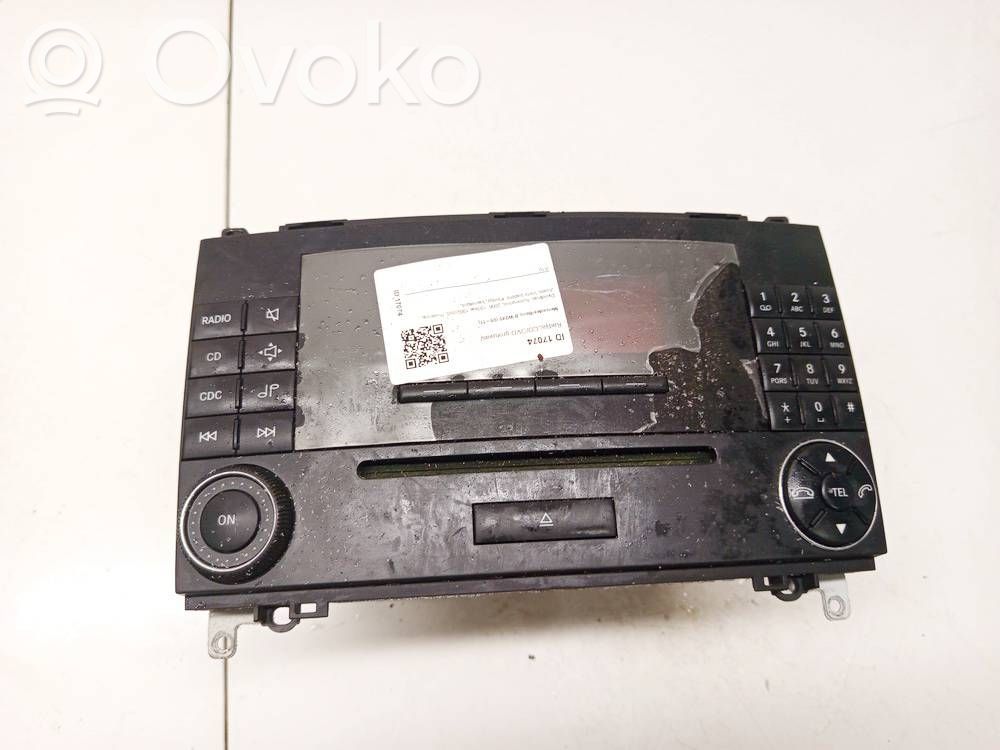 Mercedes-Benz A W169 Unitate principală radio/CD/DVD/GPS 