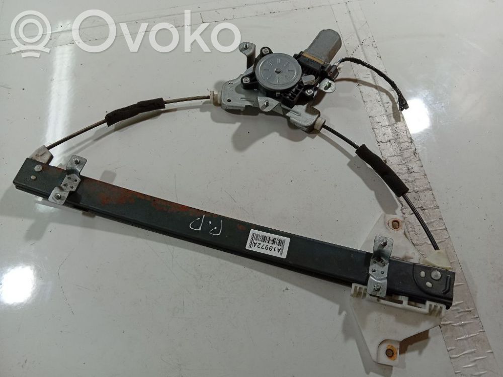 Regulador con motor de la ventanilla de la puerta corredera