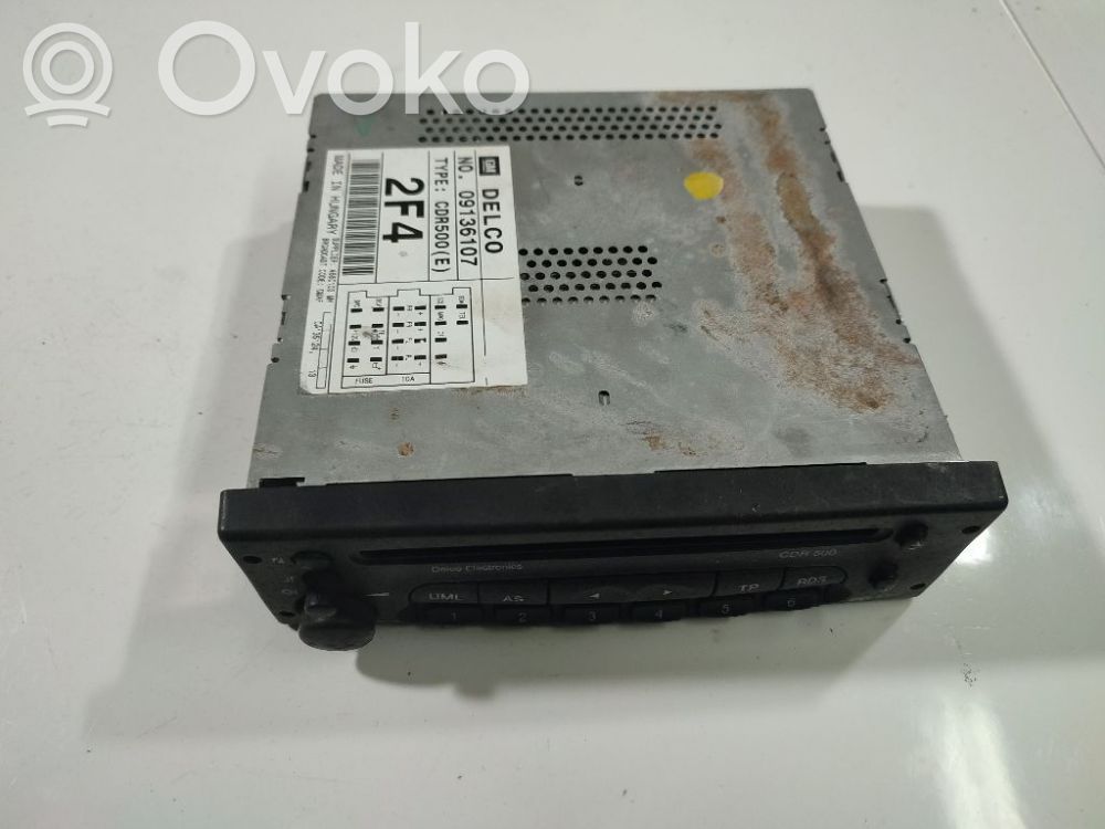 Opel Zafira A Unitate principală radio/CD/DVD/GPS 