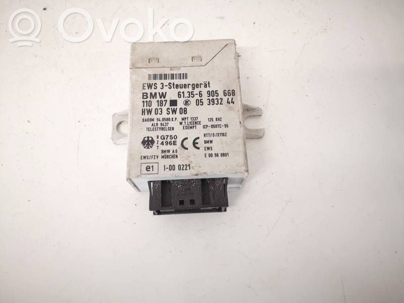 BMW 3 E46 Unitate/modul comandă imobilizator 