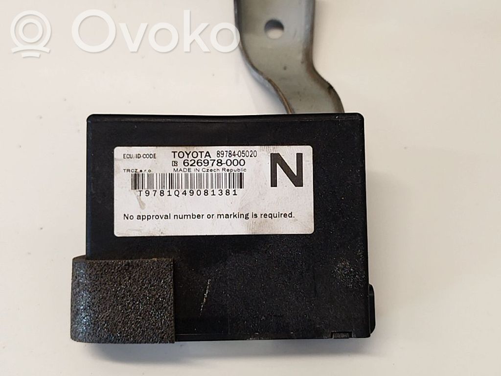 Toyota Avensis T270 Moduł / Sterownik immobilizera 