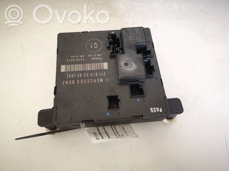 Unité de commande module de porte   2118703285,2118703285,00406079,2118703285