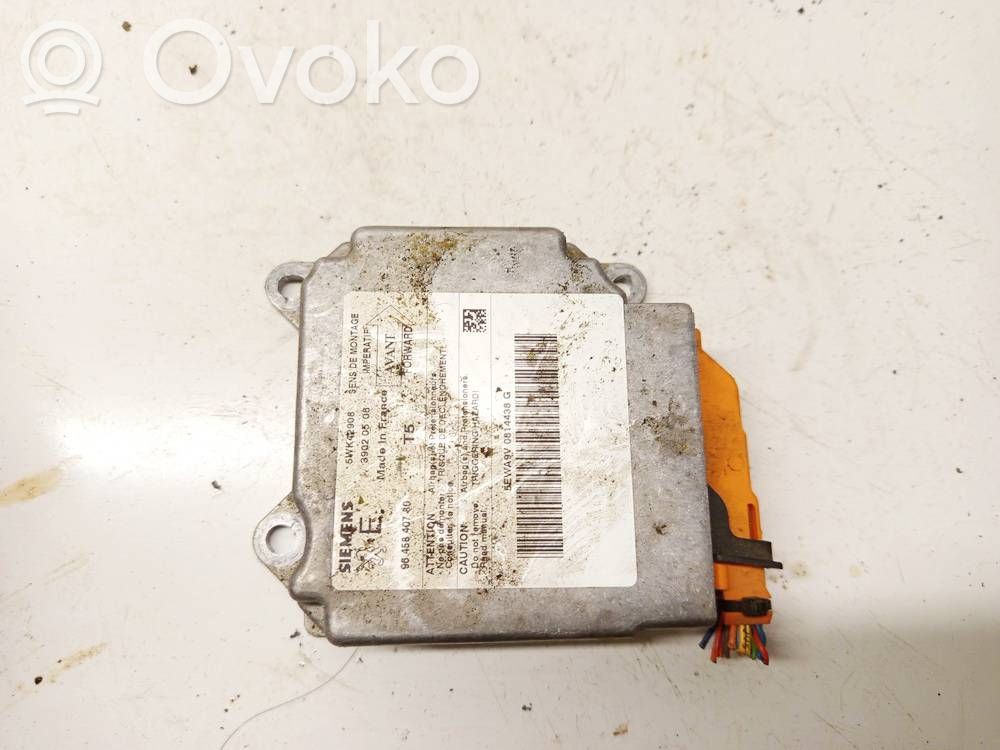 Peugeot 307 Module de contrôle airbag