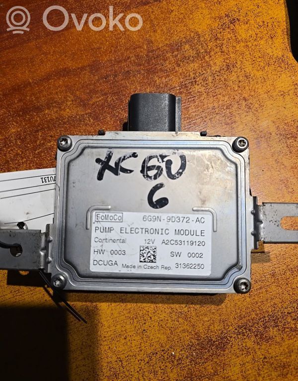 Volvo XC60 Unitate/modul comandă pompă injecție combustibil 