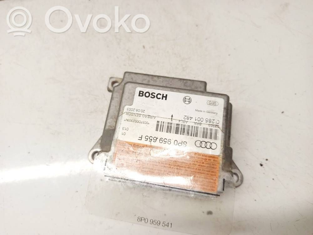 Unitate/modul de comandă airbaguri   8P0959655F,0285001482,0285001482,8P0959655F