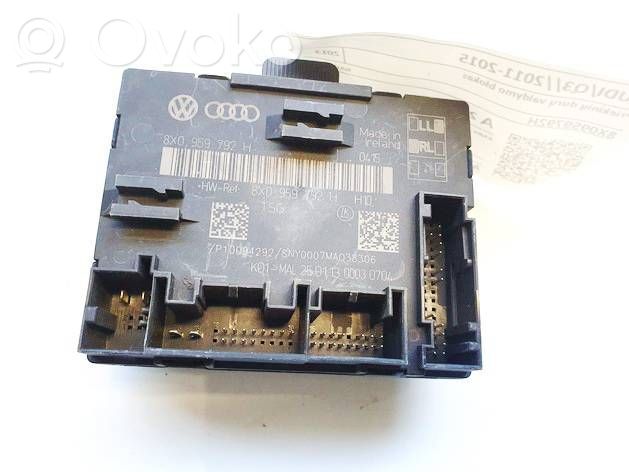 Unité de commande module de porte   8X0959792H,8X0959792H,8X0959792H,P10094292