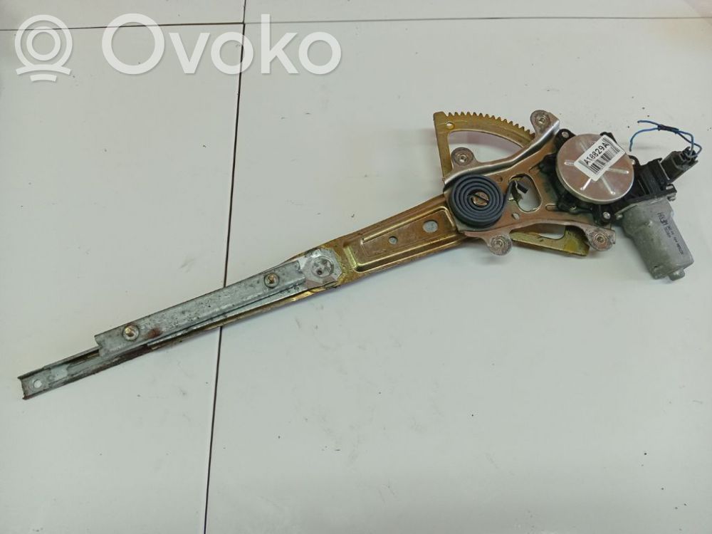 Regulador con motor de la ventanilla de la puerta corredera
