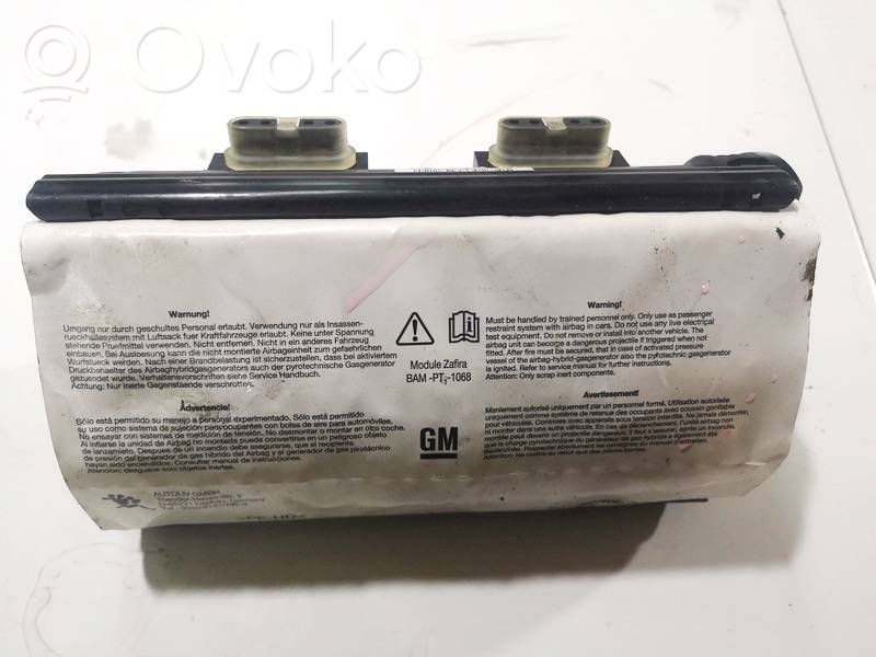 Opel Zafira B Airbag del passeggero 
