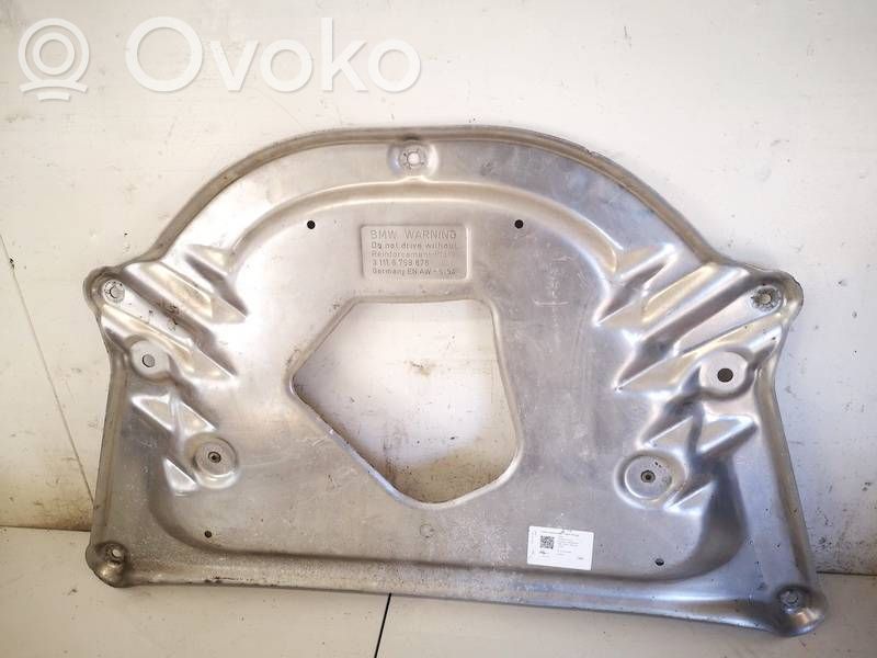 BMW 5 E60 E61 Protezione anti spruzzi/sottoscocca del motore