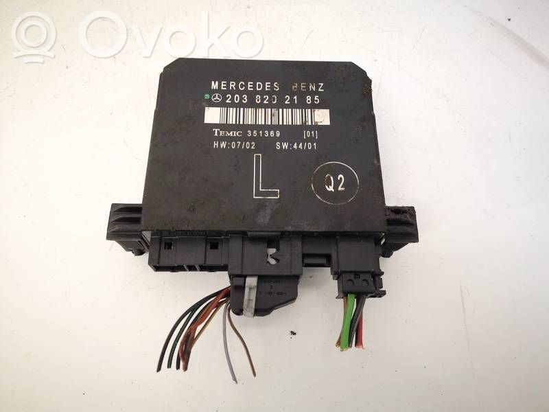 Mercedes-Benz C W203 Centralina/modulo portiere